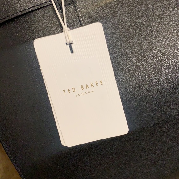 Ted Baker London buckle large tote bag, black emillyy NEW - Picture 4 of 16